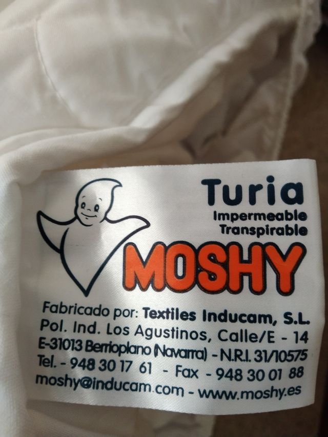 Protector colchón cama 90 cm