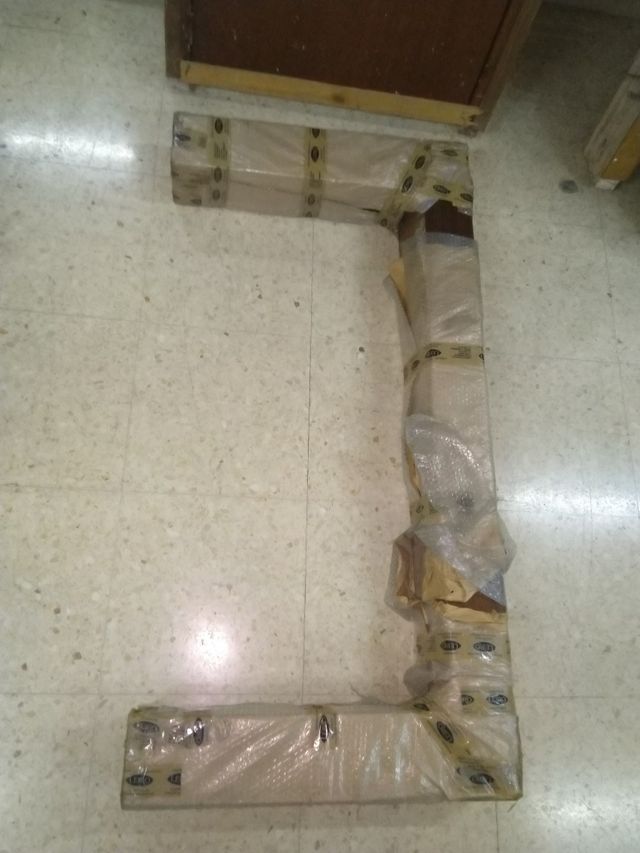 Rebaixat! Repisa de 3 cares per a llar de foc