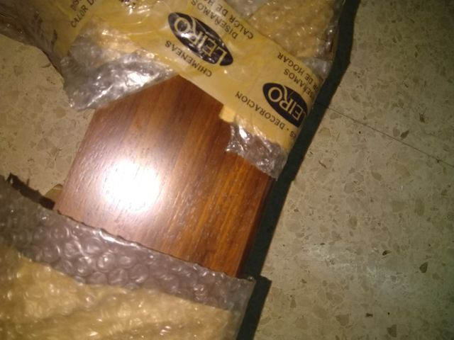 Rebaixat! Repisa de 3 cares per a llar de foc