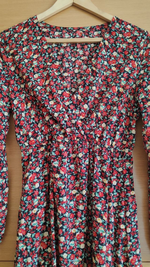 vestido flores M