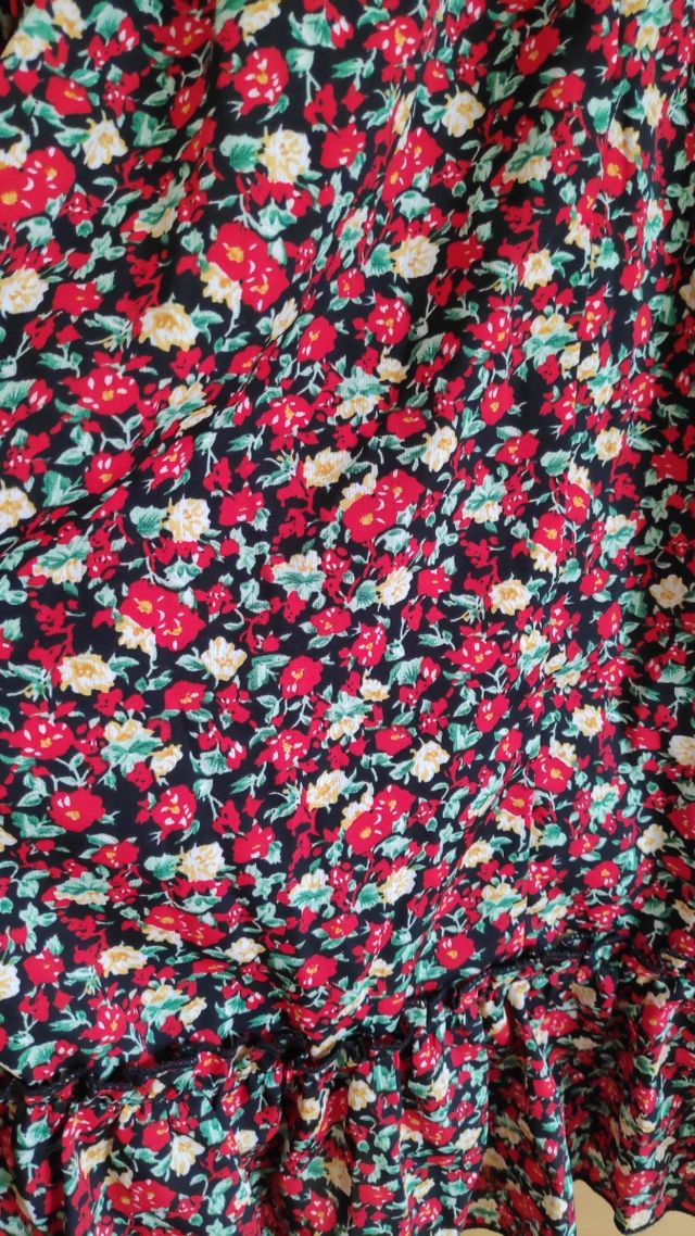 vestido flores M
