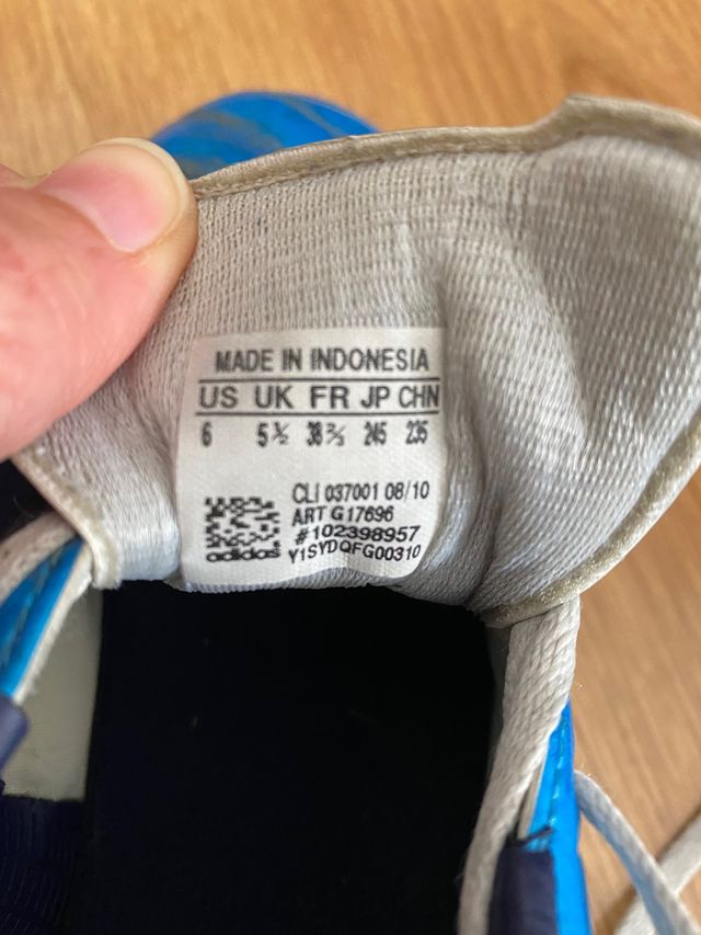 Botas fútbol Adidas núm 38