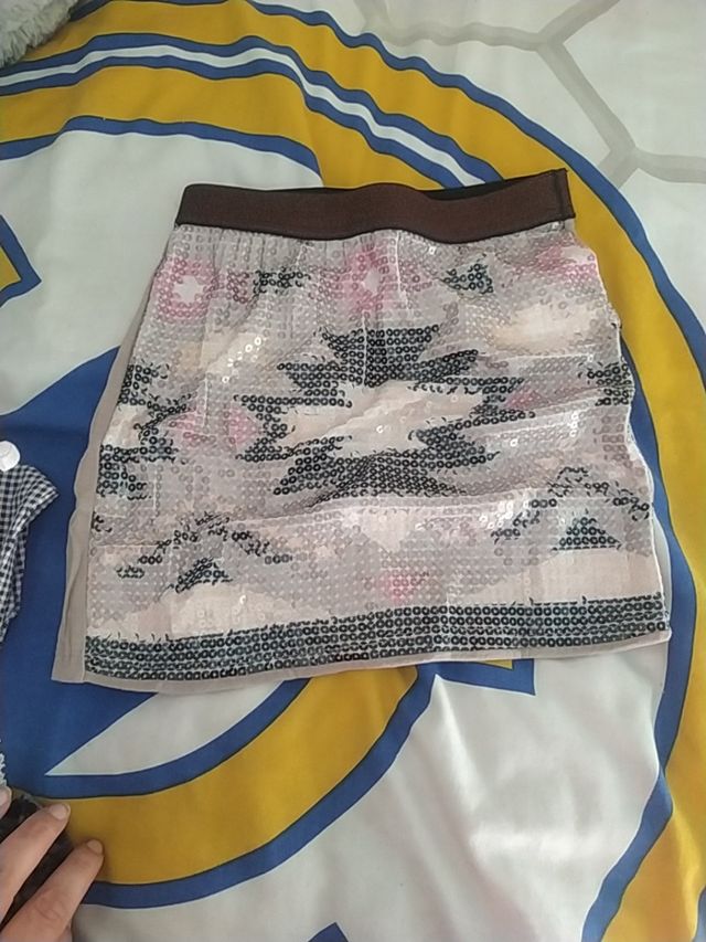 falda de niña de 6 años