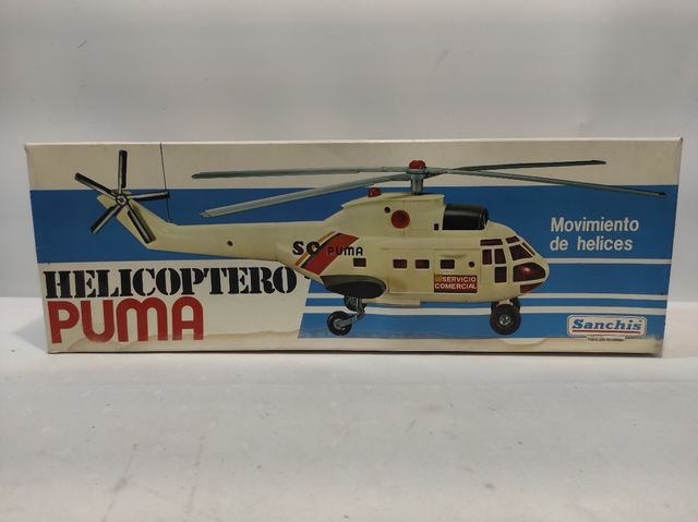 Helicóptero de Fricção PUMA Sanchis dos anos 80