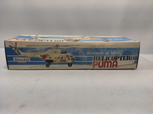 Helicóptero de Fricção PUMA Sanchis dos anos 80