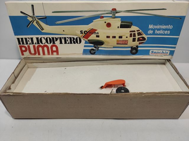 Helicóptero de Fricção PUMA Sanchis dos anos 80