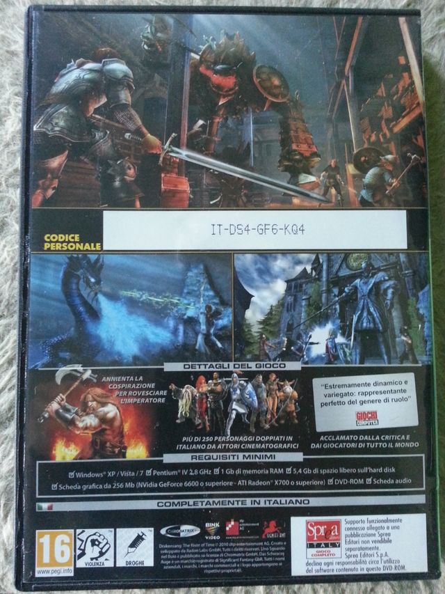 Gioco di ruolo Drakensang per PC  