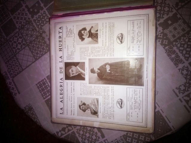 ÁLBUM DISCOS PIZARRA