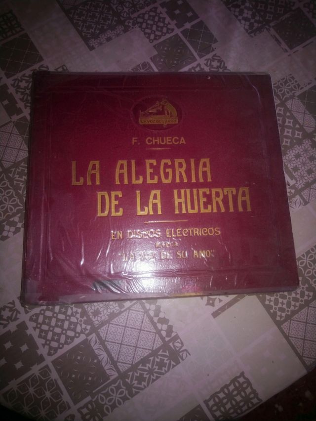 ÁLBUM DISCOS PIZARRA