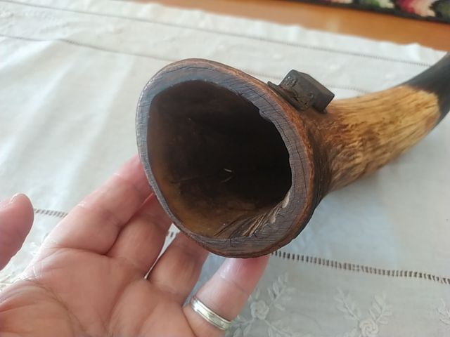 antigua colodra o liara de asta