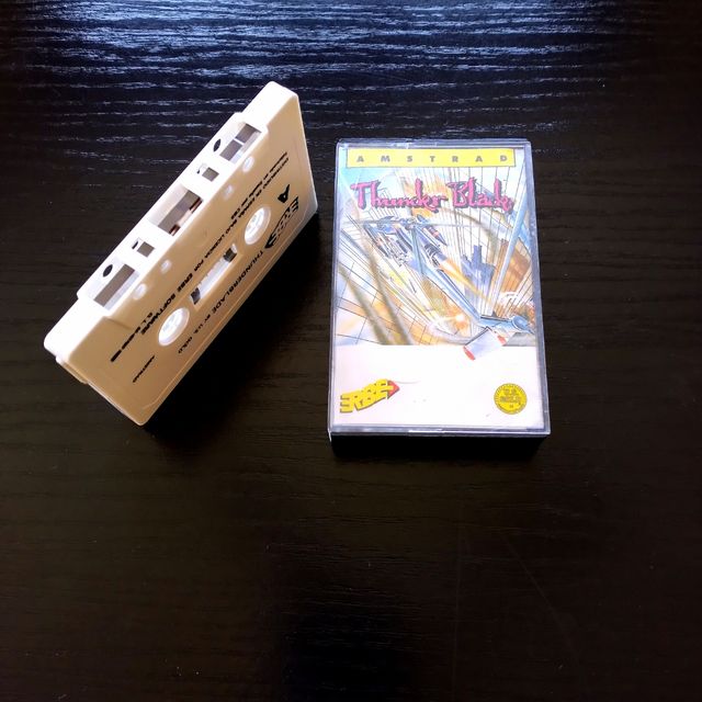 Juego Amstrad Thunder Blade