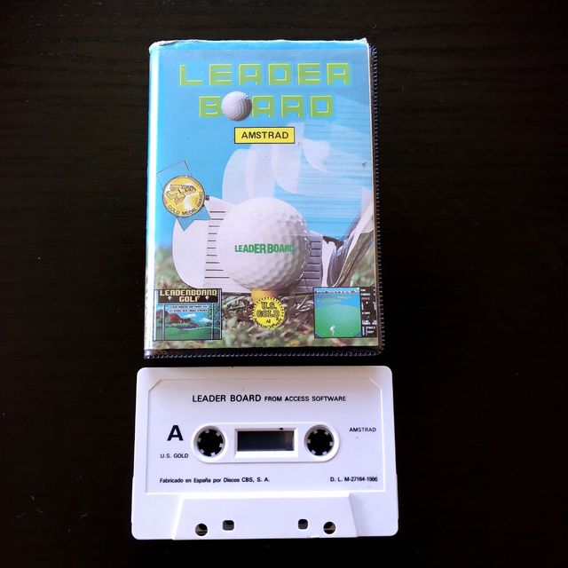 Juego Amstrad CPC Leader Board
