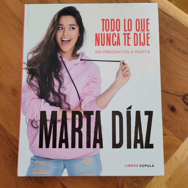 Libro Marta Díaz nuevo a estrenar
