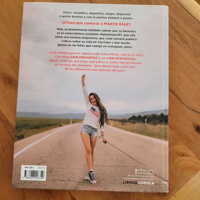 Libro Marta Díaz nuevo a estrenar