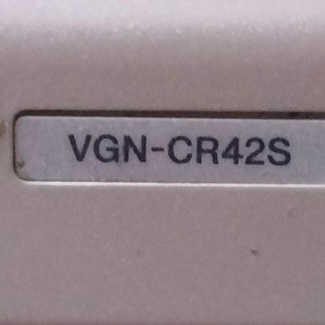 PORTÁTIL SONY VGN-CR42S