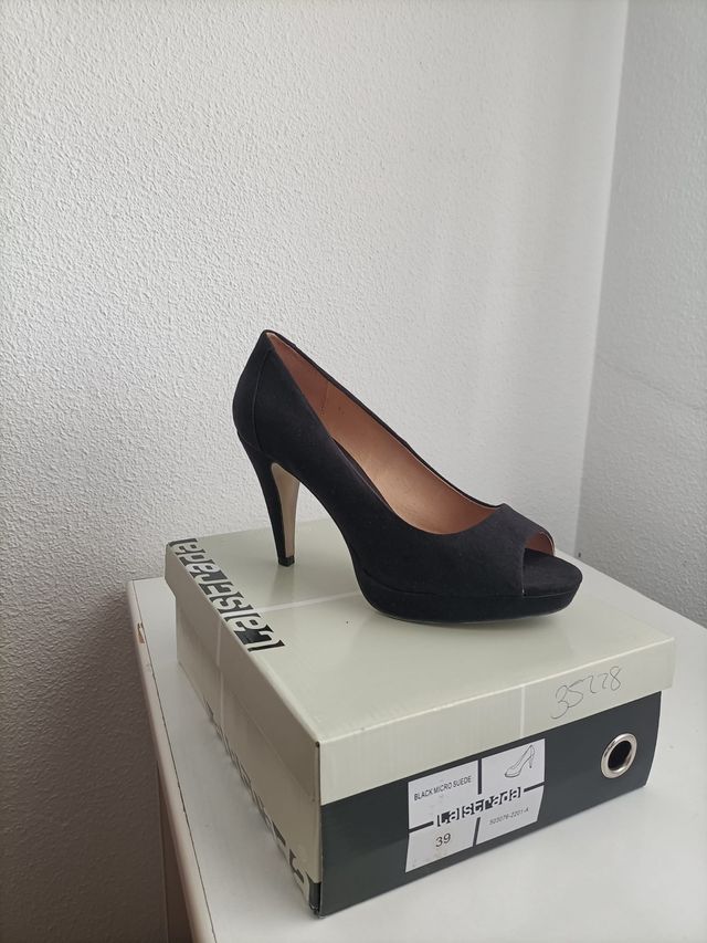 Zapatos para evento o boda negros de invitada