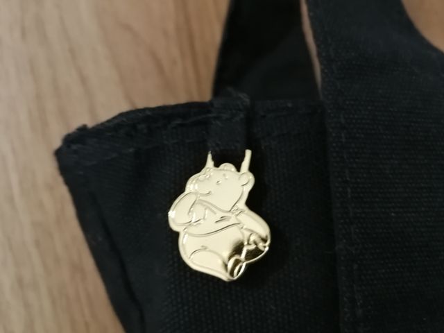 Borsa shopping tela Winnie the Pooh