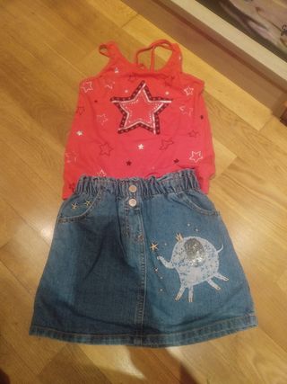 Conjunto niña verano de segunda mano por 8 EUR en Ordizia en Conjunto niña verano de segunda mano por 8 EUR en Ordizia en