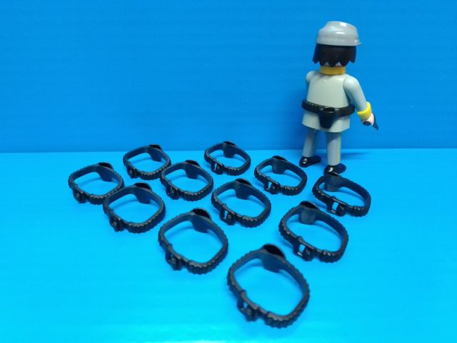 Playmobil cartucheras canana negra oeste western