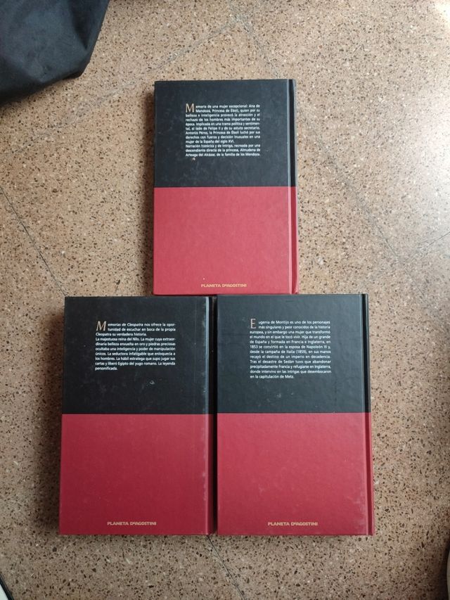 3 Libros Novela Historica