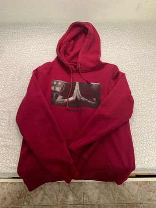 Sudadera roja pray (snipes) de segunda mano por 17 EUR en Santa Coloma de  Gramenet en WALLAPOP