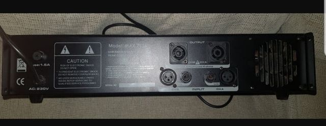 Mesa mezclas y amplificador