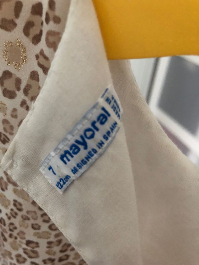 Vestido Mayoral T.7