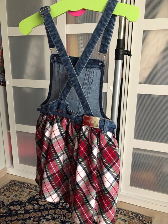 Vestido peto Mayoral T.8