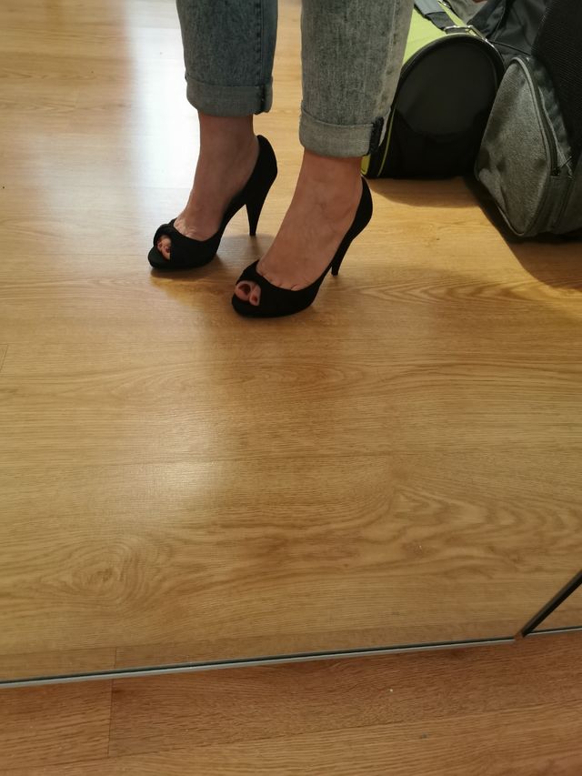 Zapatos de tacón para boda ZARA