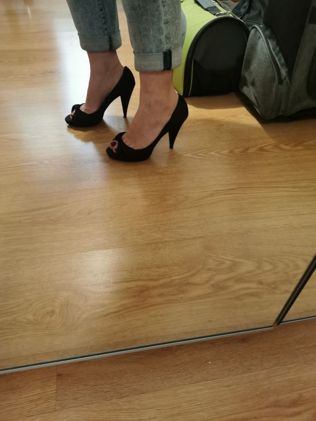 Zapatos de tacón para boda ZARA