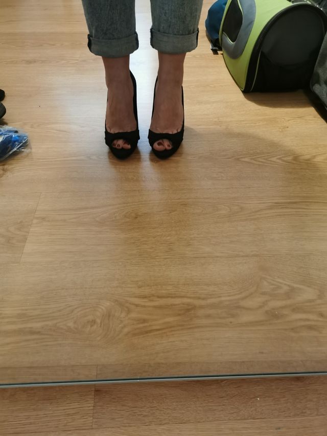 Zapatos de tacón para boda ZARA