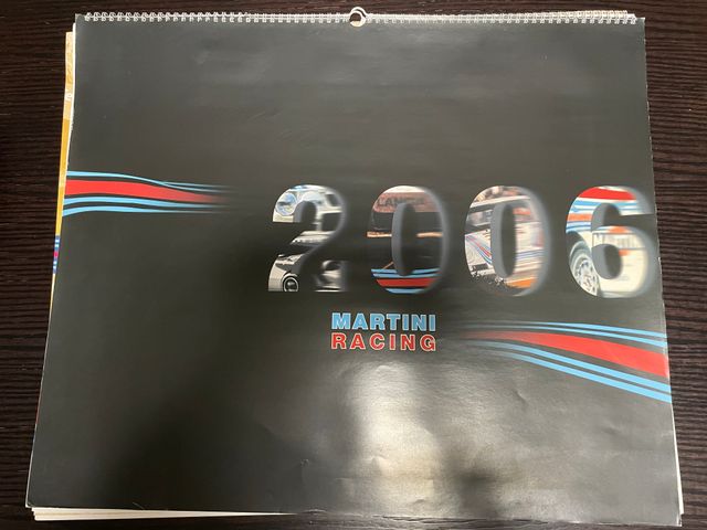 4 Calendari Martini Racing vintage