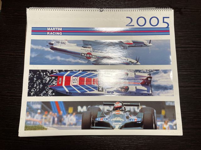 4 Calendari Martini Racing vintage