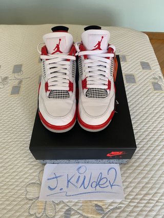 Jordan 4 Fire Red 2020 42 EU de segunda mano por 350 EUR en Madrid en  WALLAPOP