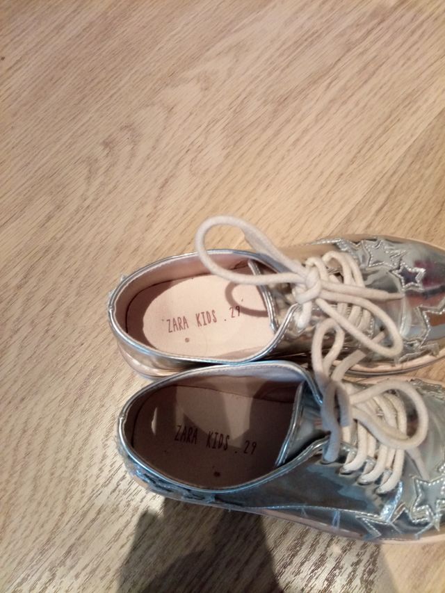 zapatos niña Zara talla 29