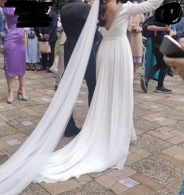 Vestido de novia atelier Pol núñez