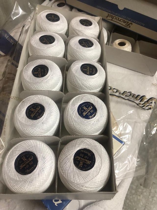 Ovillos para ganchillo y bolillos