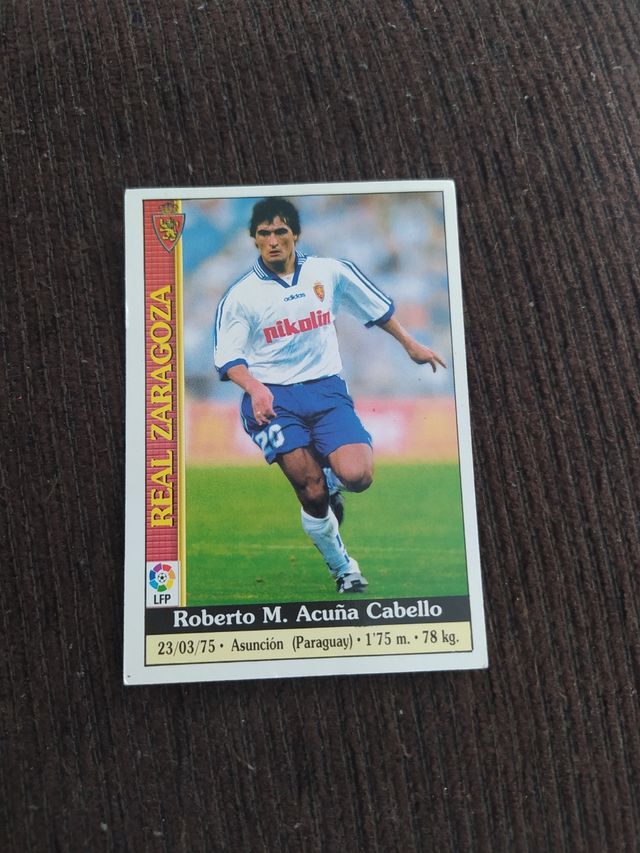 Cromos liga 98/99