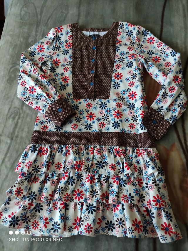 Vestido Trasluz 12 años