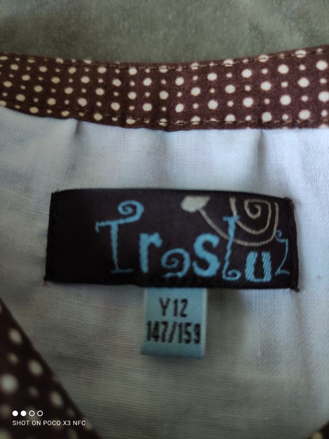 Vestido Trasluz 12 años