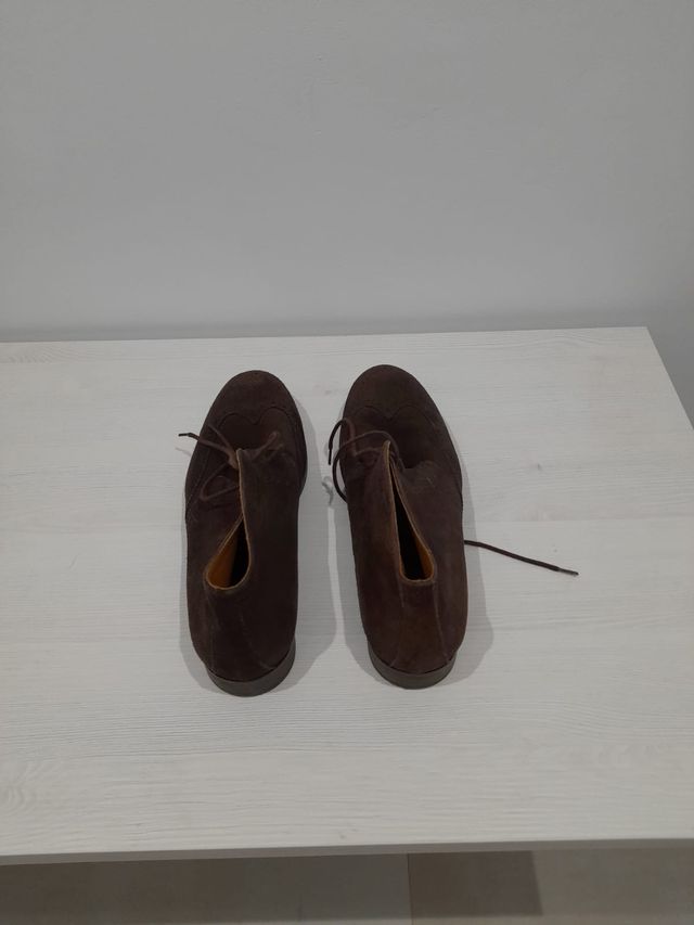 Botas de piel Cortefiel