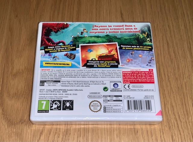 Rayman Origins Nintendo 3DS PRECINTADO