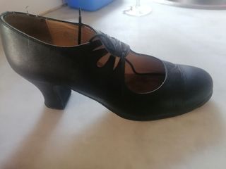 Zapatos flamenco profesional de segunda mano en WALLAPOP