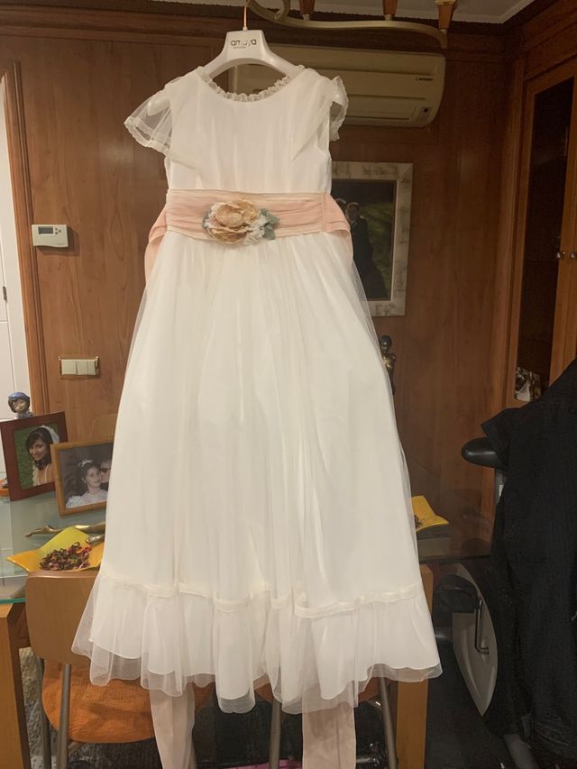 Vestido comunión talla 8 de Amaya