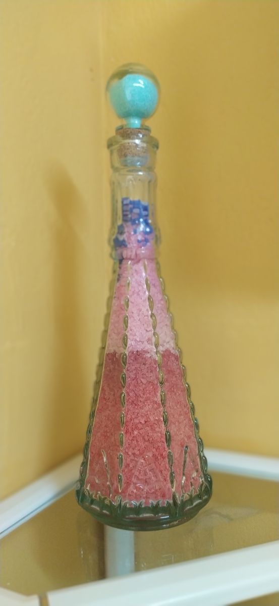 Botella de sales de baño