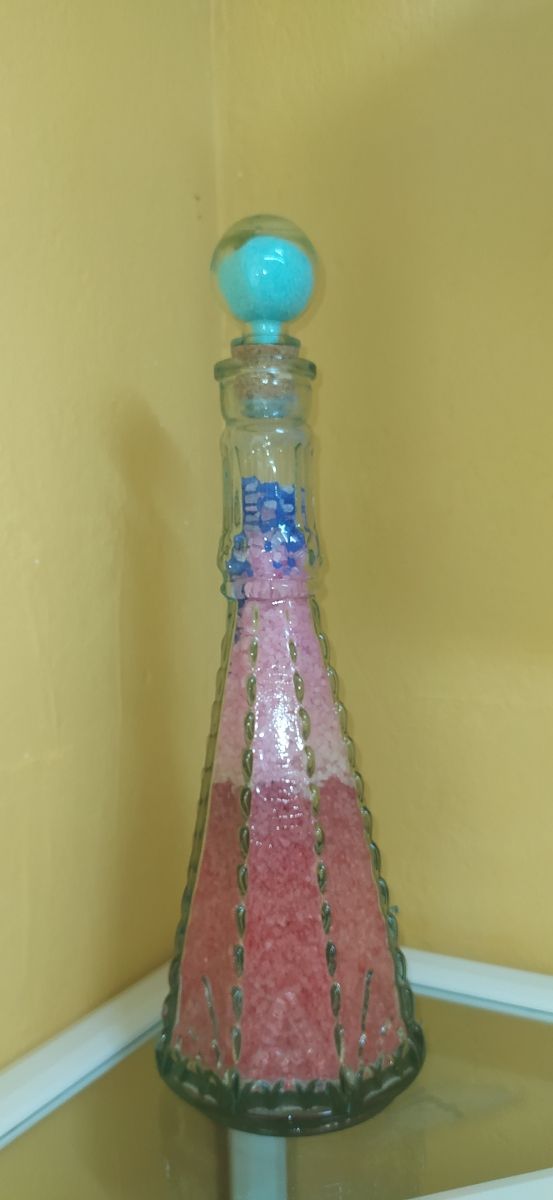 Botella de sales de baño