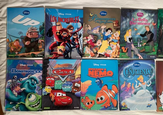 Lote 14 libros Disney Pixar