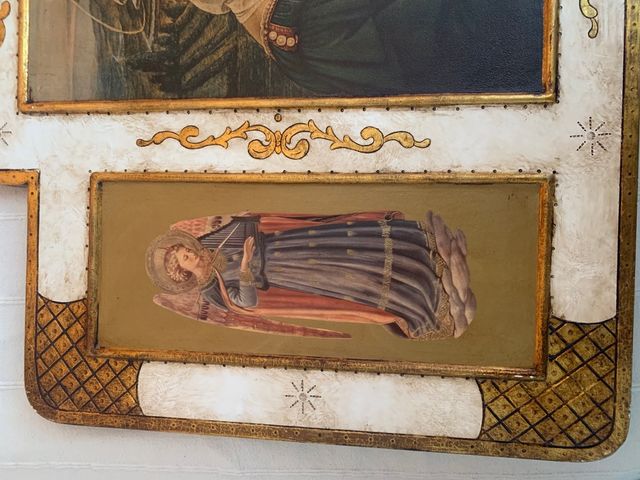 Retablo madera madonna Lippi