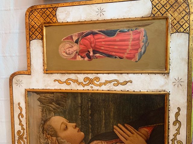 Retablo madera madonna Lippi