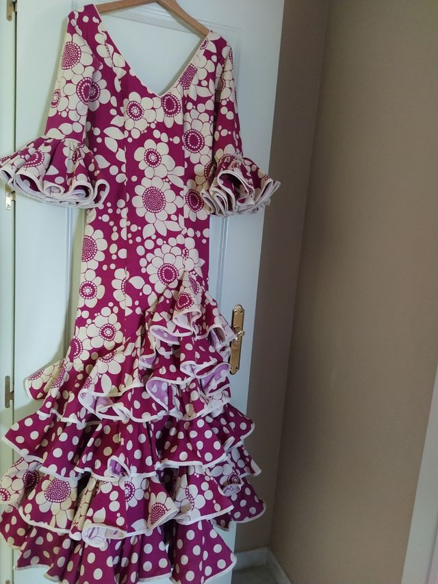Vestido flamenca talla 38